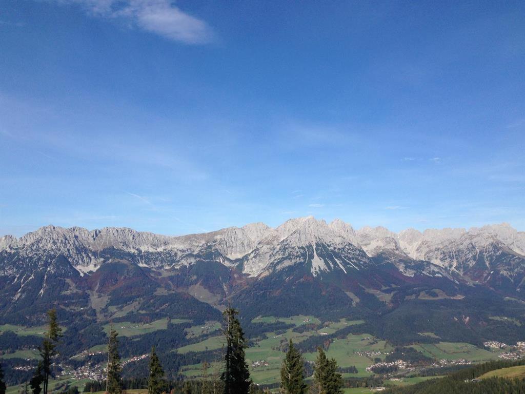 Ferienwohnung Kitzbichler Scheffau am Wilden Kaiser Bagian luar foto